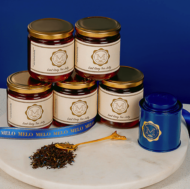 Earl Grey Tea Jelly Melo Patisserie Vancouver Melo Patisserie